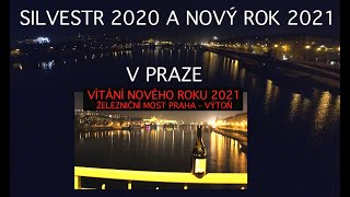 PRAHA Oslavy Silvestra a Nového roku 2021 [upl. by Weibel]