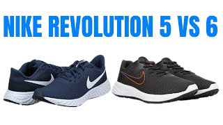 Nike Revolution 6 vs Revolution 5 Best Nike Running Shoes Under 100 [upl. by Einnaf]