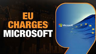 EU Charges Microsoft Over Teams Bundling  Microsoft Faces EU Antitrust Charges  News9 [upl. by Tacita]