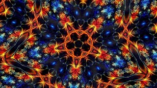 The Splendor of Color Kaleidoscope Video with a variable number of mirrors 616 mirrors Blue1 [upl. by Asuncion]