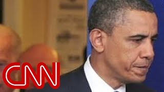 CNN President Obama caught on open mic [upl. by Ahsika]