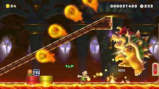 Super Mario Maker 2  Uncleared NSMBU Castle Levels Part 6 Team 0 [upl. by Dace225]