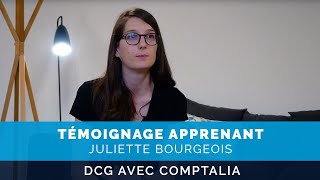 Formation DCG COMPTALIA  Témoignage et avis de Juliette BOURGEOIS [upl. by Trisha]