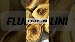 Fluffy Blini in Minutes 🥞 Quick amp Easy Breakfast Recipe [upl. by Neerod]