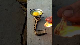 Outdoor Save Money Egg Cooking Episode 65 shorts ytshorts [upl. by Woodley]