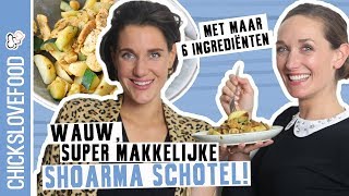 GEZONDE SHOARMA SCHOTEL  CHICKSLOVEFOOD [upl. by Samanthia]