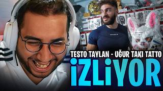 Eray  Testo Taylan quotUĞUR TAKI TATTOOquot İzliyor  testotaylan [upl. by Stine]