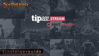 Tipeeestream Deutsch  SetupGuide  Alert Creator  Streaming Hilfe [upl. by Griffie]