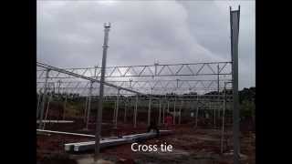 building a venlo glass greenhouse [upl. by Oir]