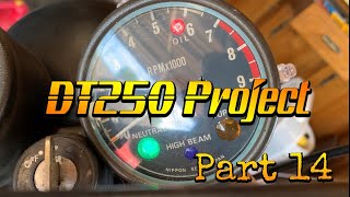 1977 Yamaha DT250 Restoration Part 14 [upl. by Notfa156]