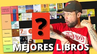 🔴 TIER LIST Descubre los MEJORES LIBROS de AUTOAYUDA 📚 y SUPERACIÓN PERSONAL para Leer en 2024 [upl. by Ahtel]