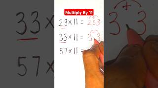 Multiplication Trick Fast Multiplication Trick Maths Trickshortsshortvideoyoutubeshorts maths [upl. by Aikem]