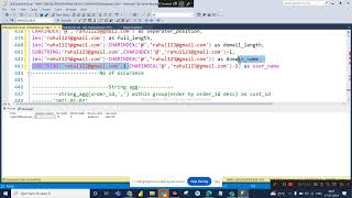 DA12 SQL Day8 string aggNull handling [upl. by Bailie519]