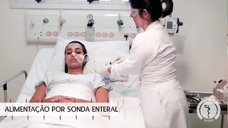 Alimentação por sonda enteral [upl. by Edvard]