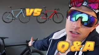 CANYON AEROAD OR ULTIMATE which one should I buy Questions and Answers JanFeb Part 1  cycling [upl. by Hametaf]