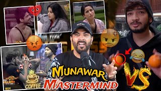 BIGGBOSS17  MUNAWAR VS ALL ANKITA CONFUSED MANNARA VICKY ATTACK ARUN TEHELKA ENTERTAINER [upl. by Fridell]