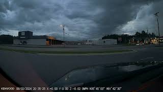 storm chasing in Morganton NC [upl. by Akihsar]