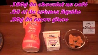 Crème Dessert au Café façon Liégeois Trés Facile Moins de 10min [upl. by Chelsae]