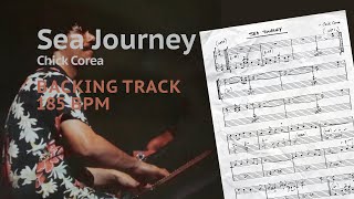 Sea Journey by Chick Corea Backing track 185BPM [upl. by Gentry]