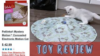 Petlinks Mystery Motion Concealed Electronic Motion Cat Toy Review [upl. by Schilit]