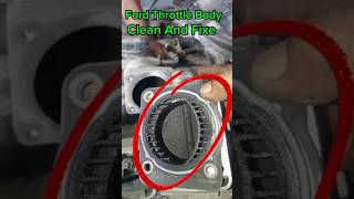 Ford Throttle Body Cleaning And Fixe automobile mechanic throttlebody shorts AutoMechanic88 [upl. by Aitas]