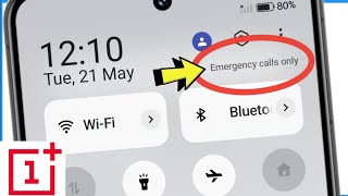 Emergency Calls Only Oneplus  Emergency Calls Only Sim Card Problem Oneplus [upl. by Ochs591]