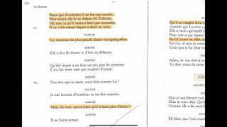 Corneille  Le Menteur  acte 4  scène 7  lecture [upl. by Verdie]