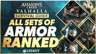 Every Armor Set Ranked  Assassins Creed Valhalla Survival Guide [upl. by Hatcher970]