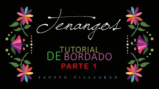 BORTADO DE TENANGO  tutorial parte 1 [upl. by Vassell]