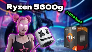 Increíble rendimiento de Fortnite ¡Ryzen 5 5600G  16 GB de RAM PROBADOS [upl. by Oz]