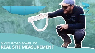 Micro hydropower 101 Real site measurement [upl. by Carrew]