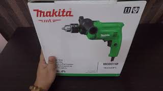 Makita Hammer Drill M0801M UnboxingReview Tagalog [upl. by Katushka]