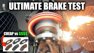 What Are The Best Brake Pads Cheap vs Expensive Tested [upl. by Burty]