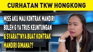 MISS AKU MAU K0NTRAK MANDIRI B0LEH G YA TRUS KEUNTUNGAN amp SYARATquotNYA BUAT KONTRAK MANDIRI GIMANA⁉️ [upl. by Fregger]