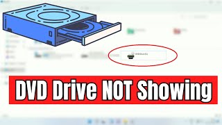 DVD Drive NOT Showing in Windows 1110 [upl. by Sidoon]