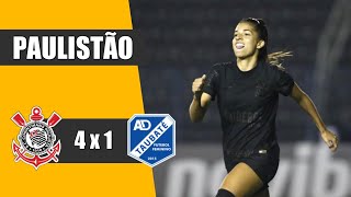 CORINTHIANS 4 X 1 TAUBATÉ  GOLS  PAULISTÃO FEMININO 2024 [upl. by Ingeborg94]