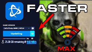 How To Increase BattleNet Download Speed FIX SLOW SPEEDS  WARZONE [upl. by Ayoral48]