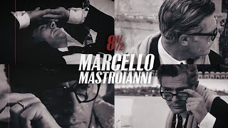 8½  Marcello Mastroianni Edit  Federico Fellini  Music La Leçon Particulière 🎺 [upl. by Woodring]