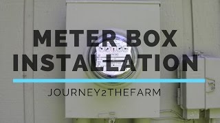 Meter Box Install [upl. by Itnahs585]