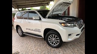 New 2018 LandCruiser Prado VXL Full Option  Full Review [upl. by Ecinnej]