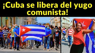 ¡CUBA SE LIBERA PUEBLO CUBANO TOMA LA SEDE DEL PARTIDO COMUNISTA [upl. by Rossi]