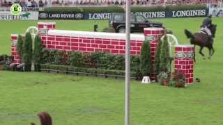 Discover Ireland Dublin Horse Show Puissance 2014 [upl. by Ainival]