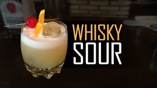 ¿Cómo preparar un WHISKY SOUR [upl. by Fairfax175]