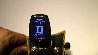 THOMANN CTG10 CLIP TUNER guitar bass accordeur guitare [upl. by Ynetruoc]