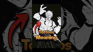 What is the meaning behind sukuna’s tattoos [upl. by Rabush]