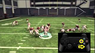 NCAA Football 12 Tips Defensive Stick Moves [upl. by Cowan239]