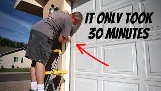 How to Replace Garage Door Weather Stripping [upl. by Ainirtac]