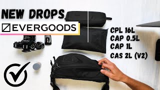 EVERGOODS Newest Bags Reviewed  CPL 16L CAS 2L V2 CAP 1L CAP 05L [upl. by Anyrak]