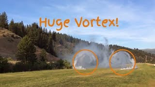 Small Aircraft Wake TurbulenceVorticesVortex Demonstration on the PZL 104 Wilga 35 [upl. by Tjaden]