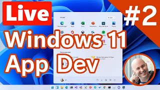 Windows 11 App Dev  C  WinUI  UWP  Live coding  2 [upl. by Adlesirhc496]